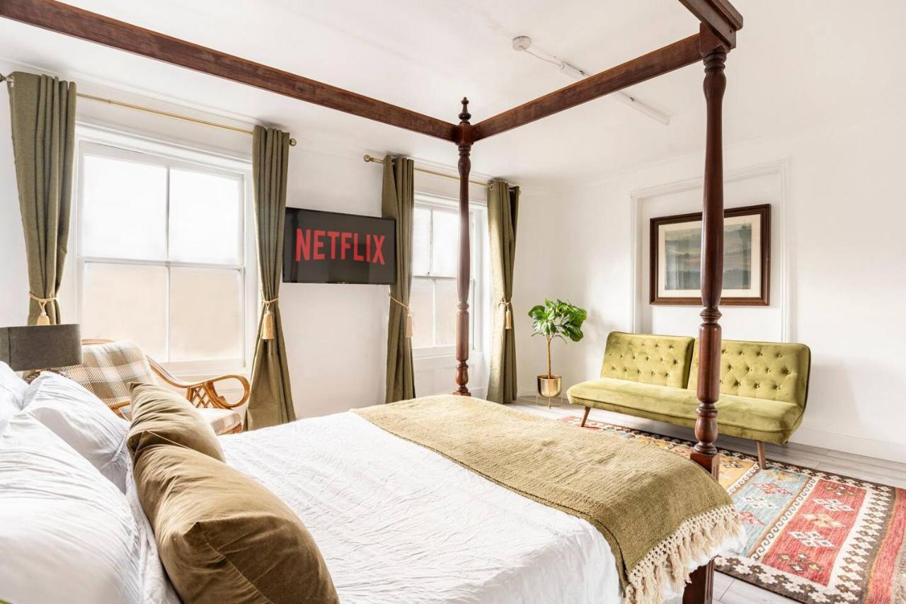Victorian Style Apartment W/ Four-Poster Bed In Camden Town Londres Extérieur photo